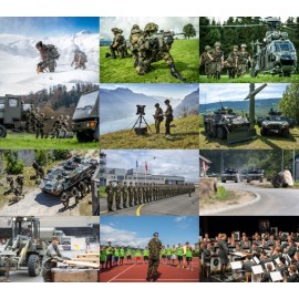 Calendrier de l'armée 2018