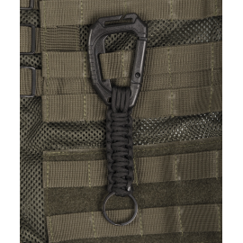 Porte-clés Paracord Molle - noir