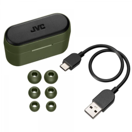 JVC True Wireless Kopfhörer - oliv