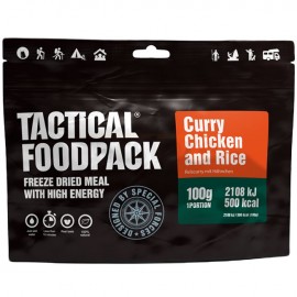 Tactical Foodpack - Riz au curry avec du poulet