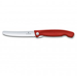 Victorinox - Couteau de pique-nique pliable - rouge