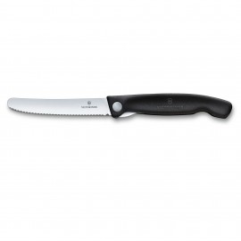 Victorinox - Couteau de pique-nique pliable - noir