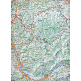 Carte routière Suisse - 1:200 000