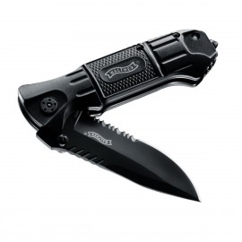 Walther - Couteau pliant Black Tac Knife BTK - noir