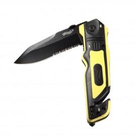 Walther - Couteau pliant Emergency Rescue Knife ERK - jaune