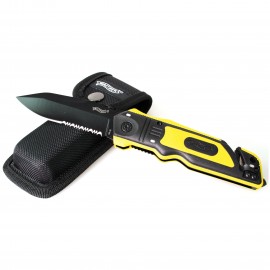 Walther - Couteau pliant Emergency Rescue Knife ERK - jaune