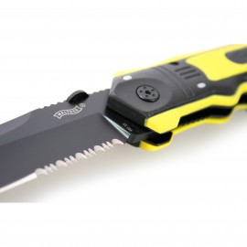 Walther - Couteau pliant Emergency Rescue Knife ERK - jaune