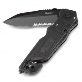 Walther - Klappmesser Emergency Rescue Knife ERK - schwarz