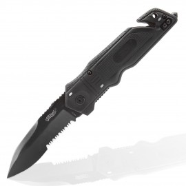 Walther - Couteau pliant Emergency Rescue Knife ERK - noir