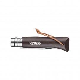 Opinel - N°8 Inox Baroudeur - marron noir