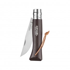 Opinel - N°8 Inox Baroudeur - marron noir