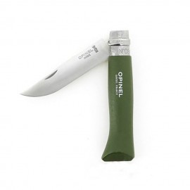 Opinel - N°8 Inox Baroudeur - Oliv