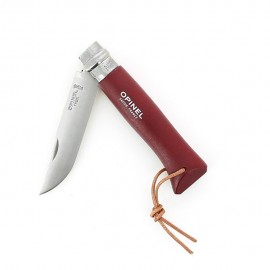 Opinel - N°8 Inox Baroudeur - Granat