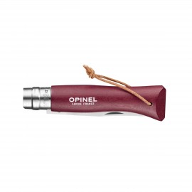 Opinel - N°8 Inox Baroudeur - Granat