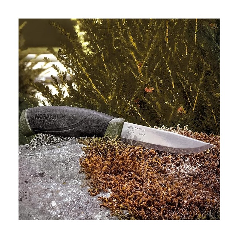 Morakniv - Companion - Carbon - olive