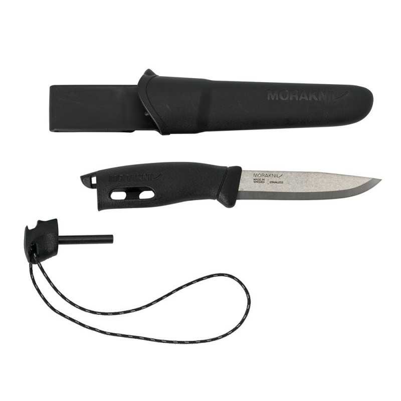 Morakniv - Companion Spark - Stainless Steel - noir