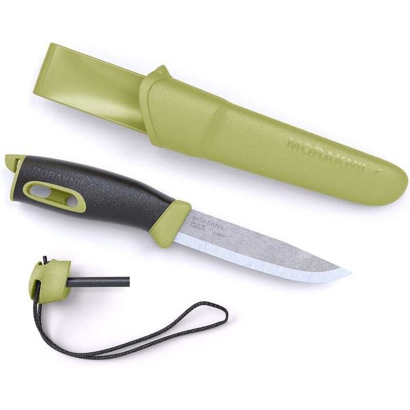 Morakniv - Companion Spark - Stainless Steel - grün