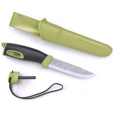 Morakniv - Companion Spark - Stainless Steel - grün