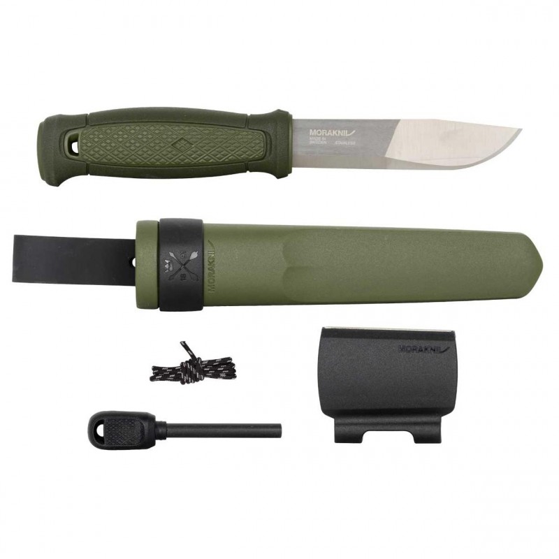 Morakniv - Kansbol avec kit de survie - Stainless Steel - vert