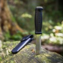 Morakniv - Garberg mit Lederetui- Stainless Steel - schwarz