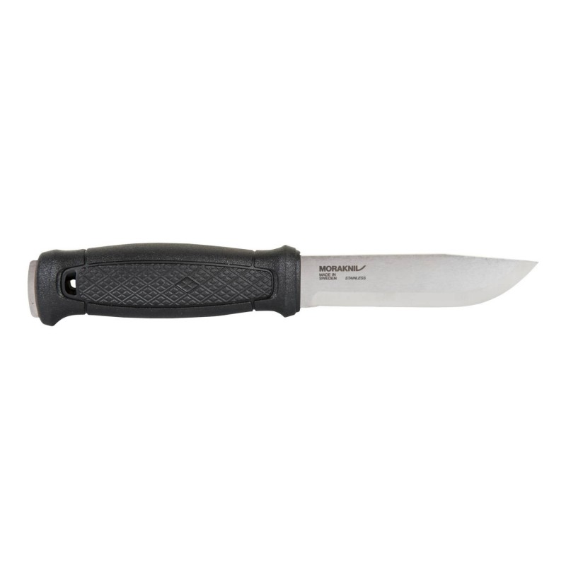 Morakniv - Garberg mit Lederetui- Stainless Steel - schwarz