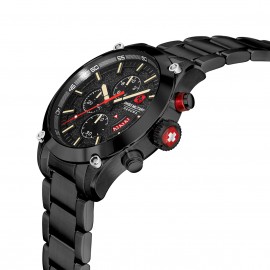 Swiss Military Hanowa - Blackbird Chrono - noir