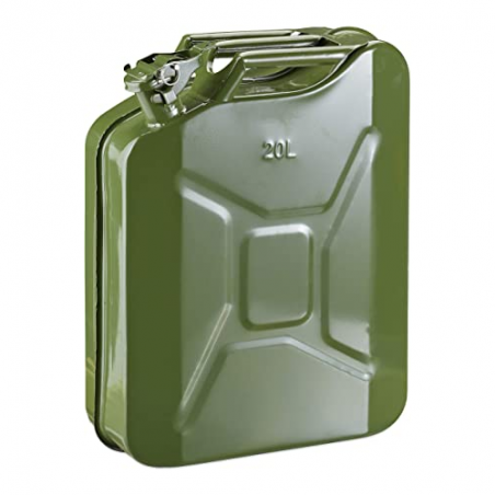 Benzin-Kanister "Jerrycan" aus Metal - 20L