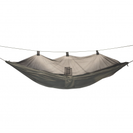 Hamac en toile parachute + moustiquaire