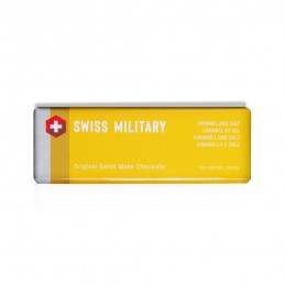 Swiss Military - Chocolat militaire - Caramel et sel - 180 x 50g