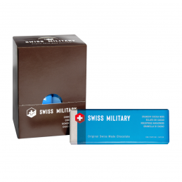 Swiss Military - Chocolat militaire - Éclats de cacao - 180 x 50g