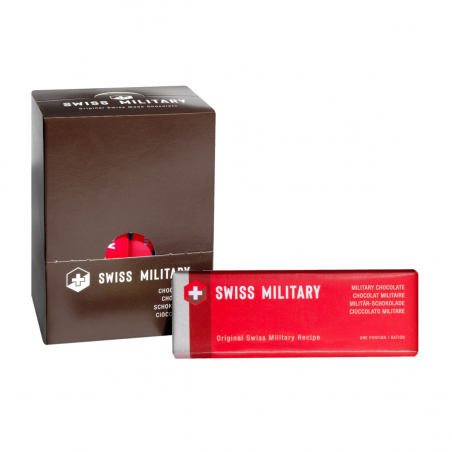 Swiss Military - Chocolat militaire originale - Lait - 18 x 50g