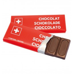 Chocolat suisse selon la recette originale de l'armée - 200 x 50g