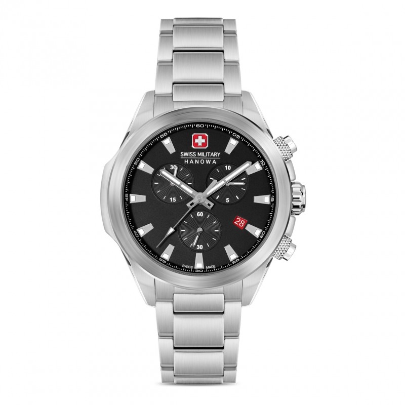 Swiss Military Hanowa - Chiroptera Nightvision Chrono - noir