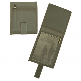 Pochette pour bloc-notes A6 - olive