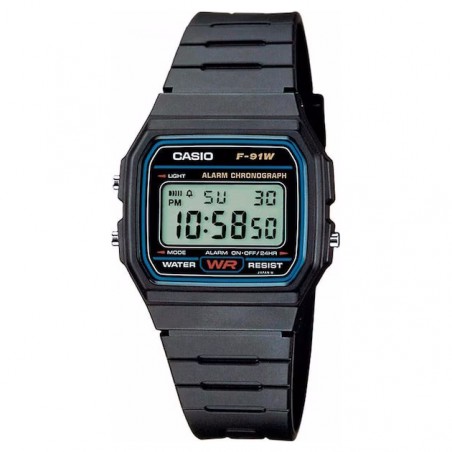 Casio - Montre digitale F-91W - noire